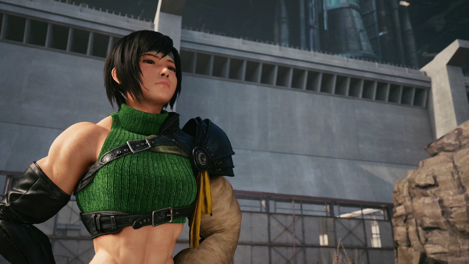 《太空戰士7 重製版》筋肉女主系列MOD已推出完全版 《太空戰士7 重製版》筋肉女主系列MOD已推出完全版
