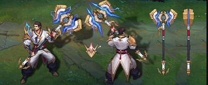 《英雄聯盟》S13世界賽t1冠軍皮膚原畫預覽