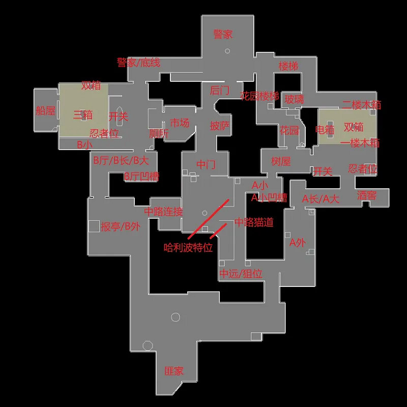 《特戰英豪》全地圖介紹