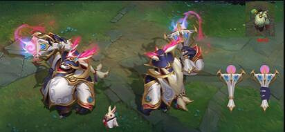 《英雄聯盟》S13世界賽t1冠軍皮膚原畫預覽