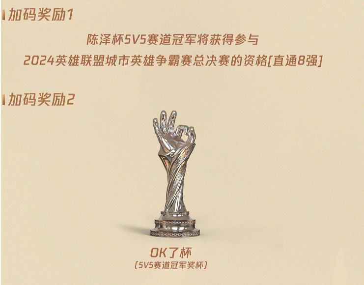 《英雄聯盟》陳澤杯賽程一覽