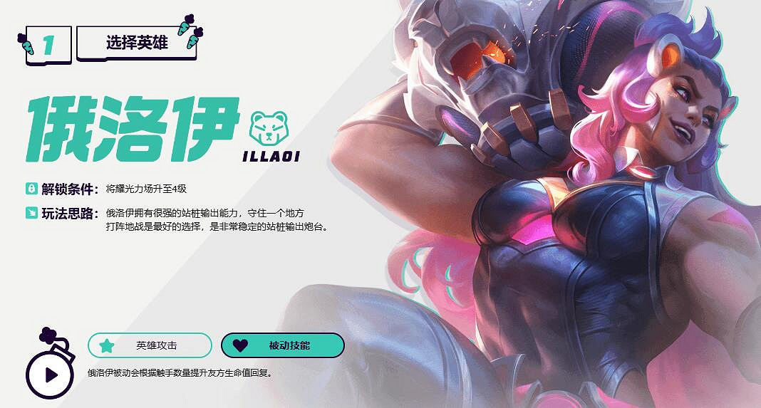 《英雄聯盟》無盡狂潮俄洛伊玩法搭配推薦