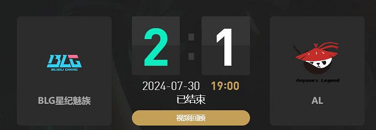 《lol》夏季賽組內賽BLG vs AL賽況介紹