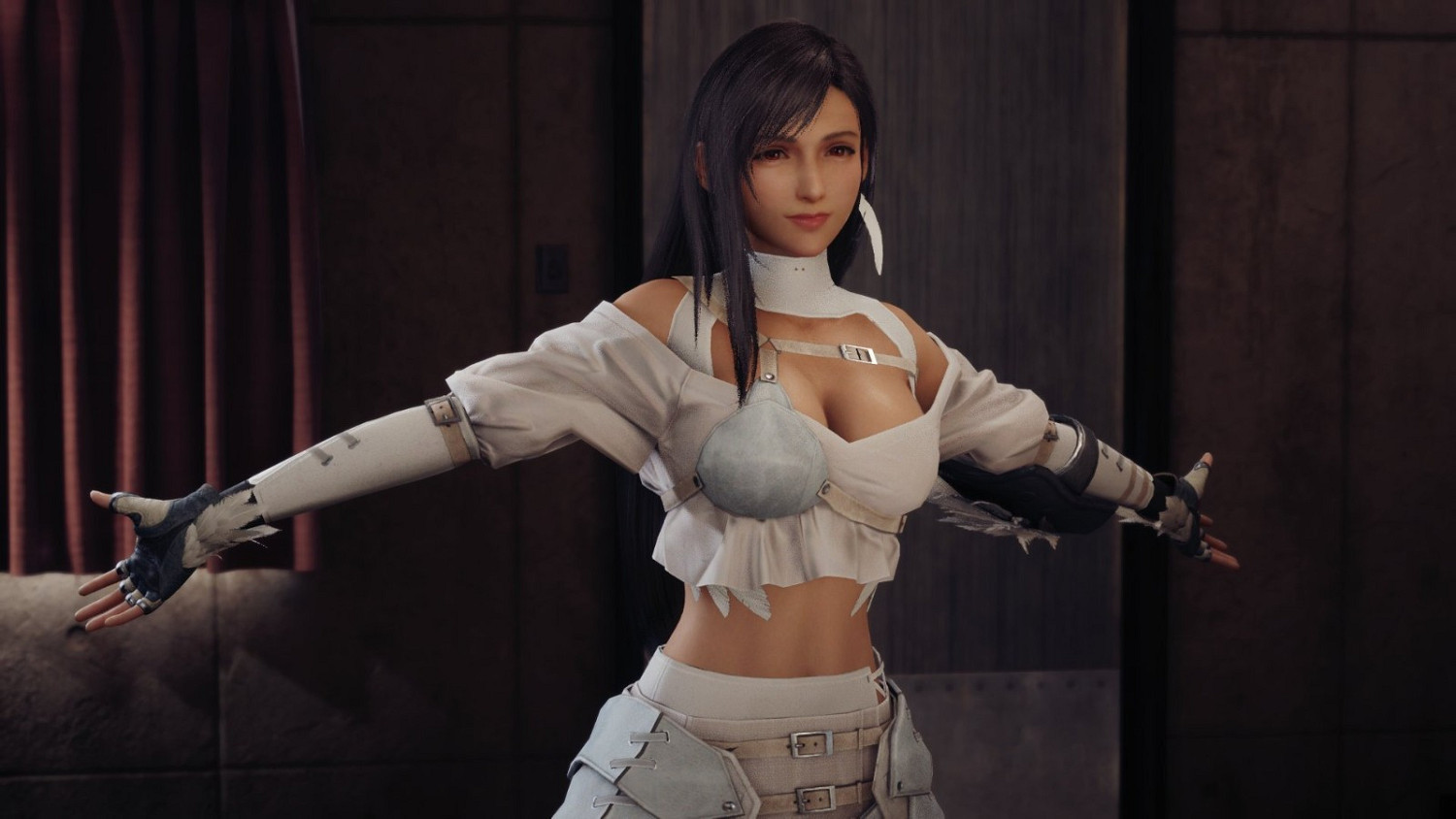 《太空戰士7:重製版》天使蒂法Mod將上線 太美了 《太空戰士7:重製版》天使蒂法Mod將上線 太美了
