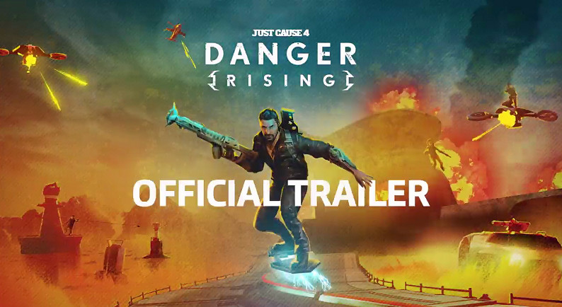 滑板技術秀到飛起!《正當防衛4》公布新DLC預告 滑板技術秀到飛起!《正當防衛4》公布新DLC預告