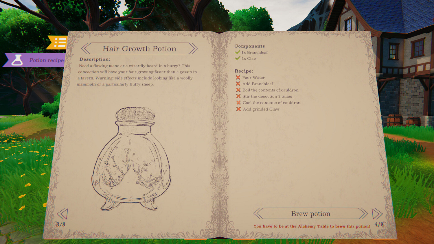 休閒經營模擬遊戲《鍊金術師商店模擬器》現已在斯特安平台推出試玩Demo