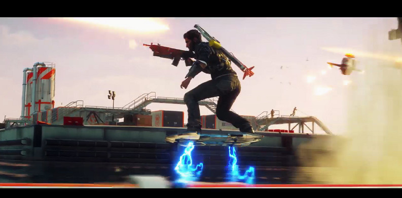 滑板技術秀到飛起!《正當防衛4》公布新DLC預告 滑板技術秀到飛起!《正當防衛4》公布新DLC預告