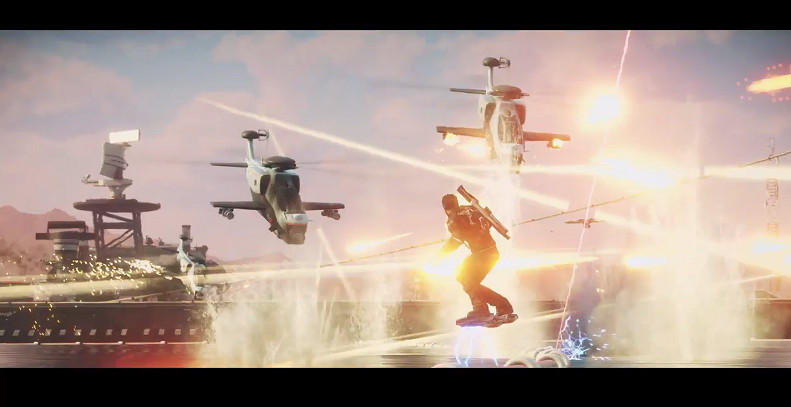 滑板技術秀到飛起!《正當防衛4》公布新DLC預告 滑板技術秀到飛起!《正當防衛4》公布新DLC預告