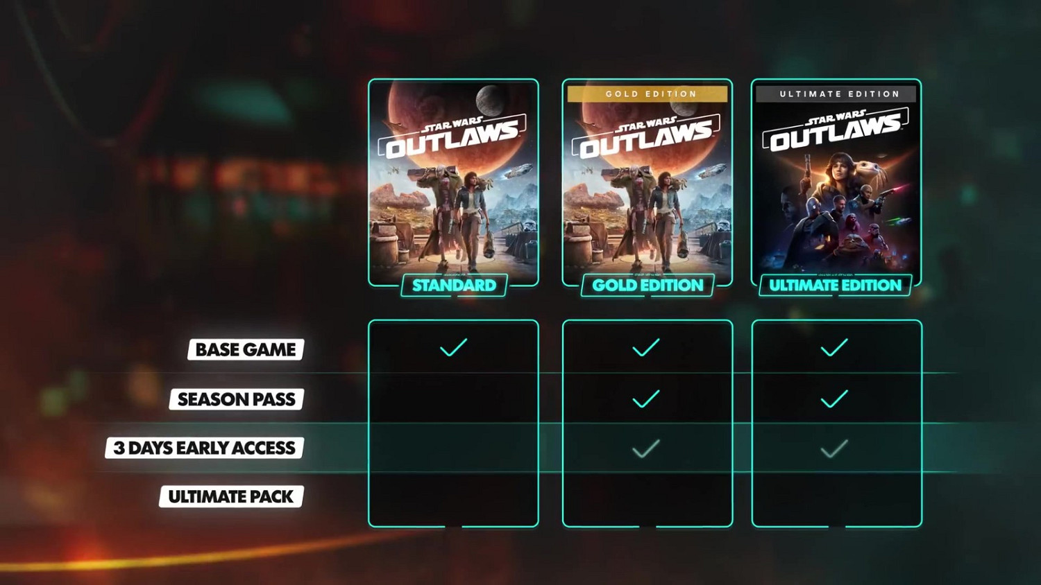 《星際大戰:亡命之徒》季票預告片介紹未來劇情DLC 《星際大戰:亡命之徒》季票預告片介紹未來劇情DLC