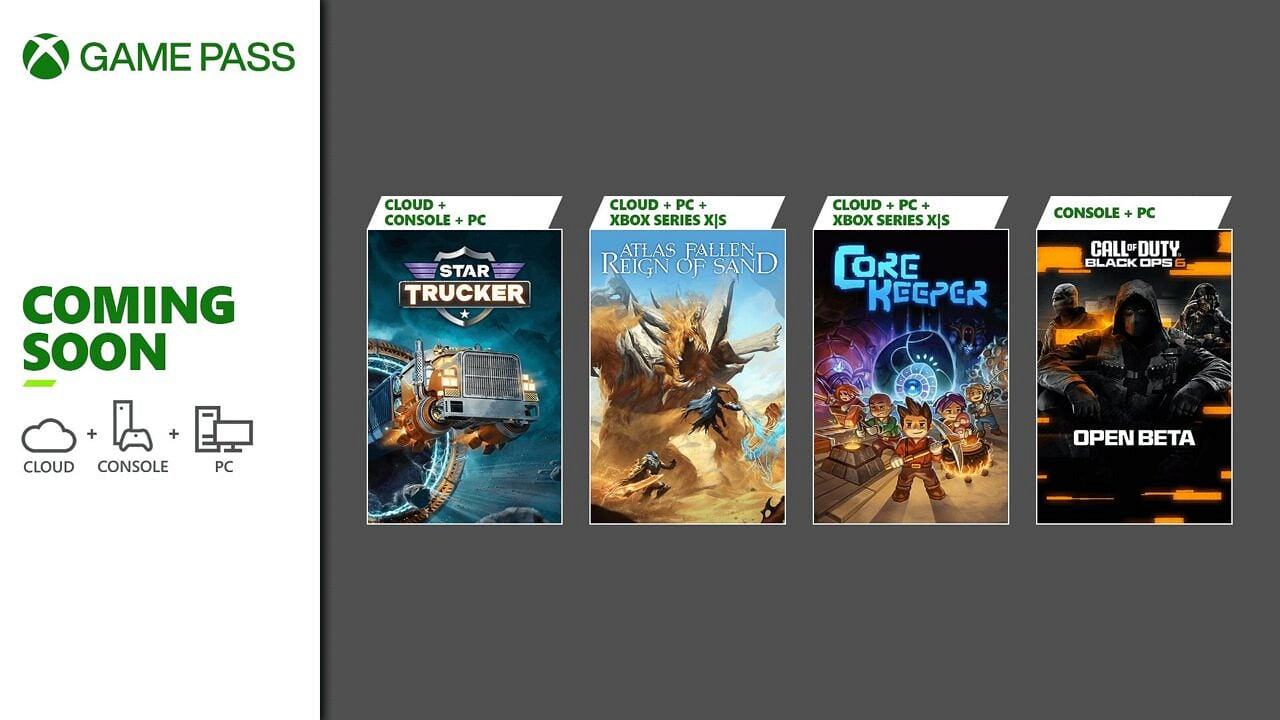 Xbox Game Pass (XGP) 八月下旬新增遊戲陣容 《亞特拉斯的殞落》等