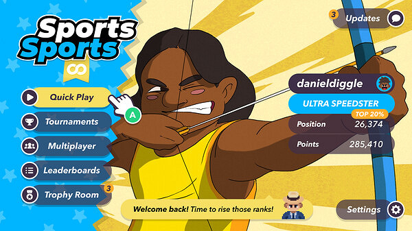 體育遊戲《Sports Sports》上線Steam頁面 支援中文 體育遊戲《Sports Sports》上線Steam頁面 支援中文