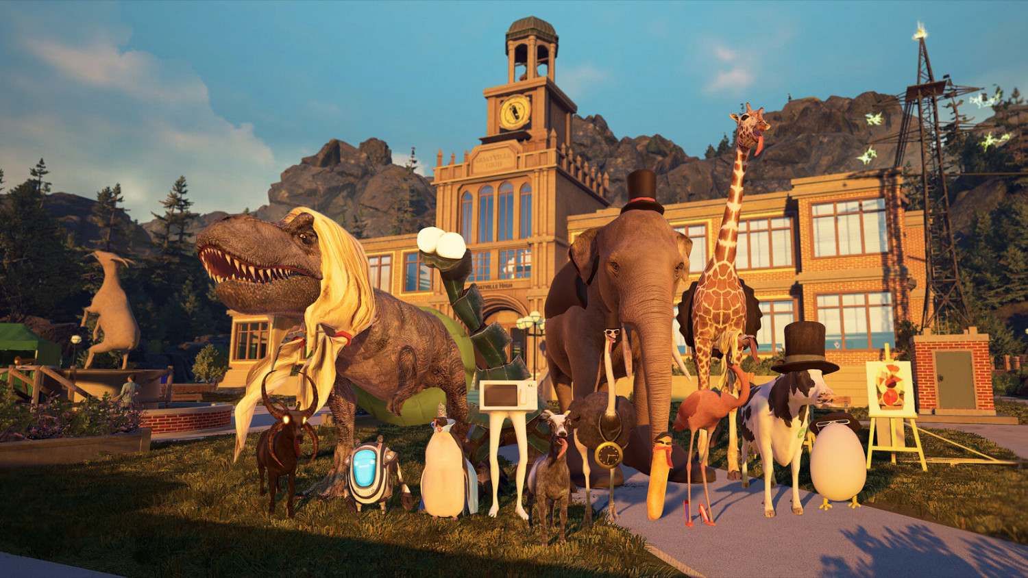 搞怪經典回歸 《模擬山羊重製版》科隆開幕夜首曝 搞怪經典回歸 《模擬山羊重製版》科隆開幕夜首曝