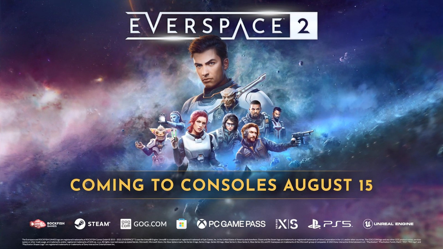 太空射擊遊戲《永恆空間2》宣布8月15日登陸主機平台 支援60幀