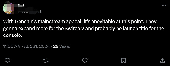 《原神》宣布登陸Xbox後Switch玩家破防:4年了還沒動靜 《原神》宣布登陸Xbox後Switch玩家破防:4年了還沒動靜