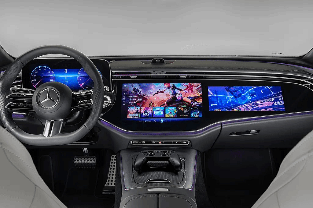 是時候買奔馳了！奔馳宣布明年將提供車內雲遊戲功能