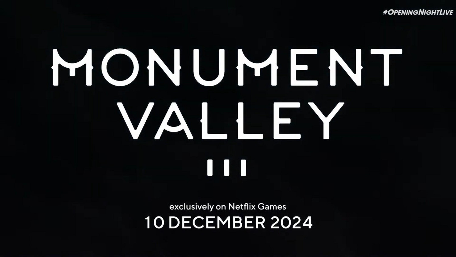 《紀念碑谷3》正式公布 12月10日登陸iOS和安卓