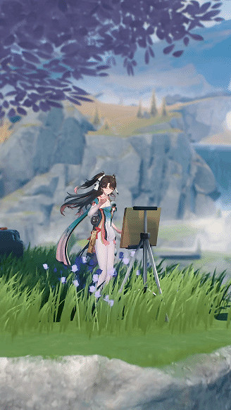 《鳴潮》折枝PV“折枝線上約稿” 重度社恐的美女畫師 《鳴潮》折枝PV“折枝線上約稿” 重度社恐的美女畫師