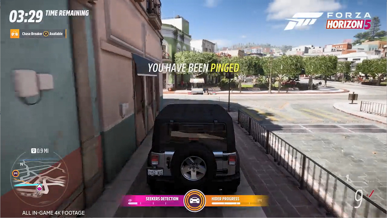 《極限競速：地平線5》全新免費多人模式“捉迷藏”