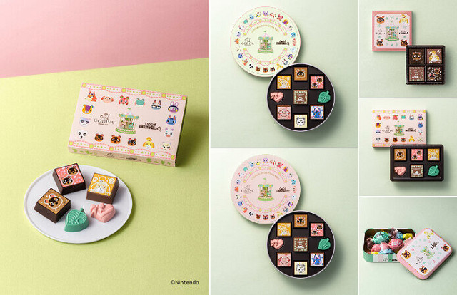 歌帝梵再與《動森》合作 推出2024年情人節限定巧克力 歌帝梵再與《動森》合作 推出2024年情人節限定巧克力