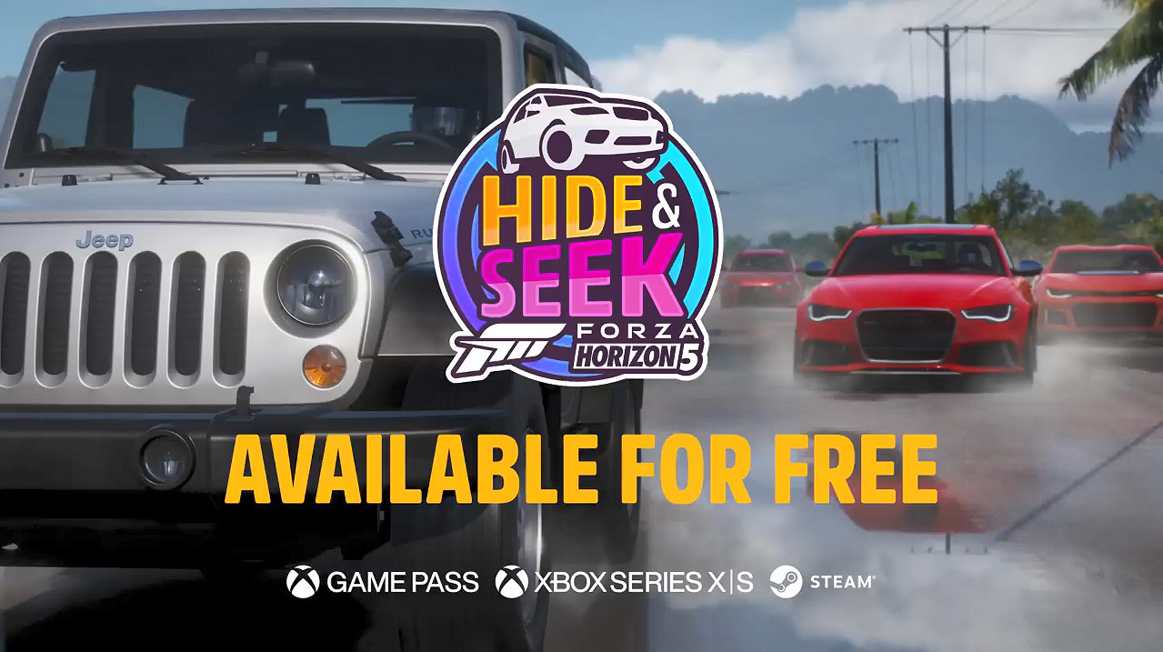 《極限競速：地平線5》全新免費多人模式“捉迷藏”