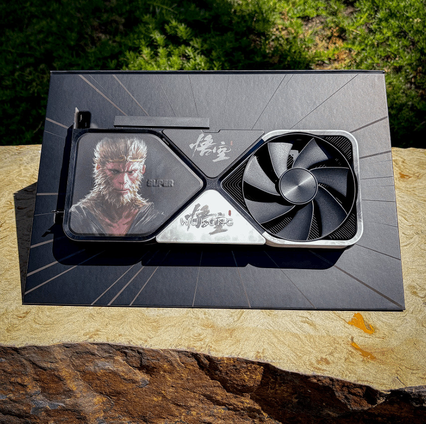 《黑神話》4080S公版定製顯卡公布!官推抽獎贈送 《黑神話》4080S公版定製顯卡公布!官推抽獎贈送