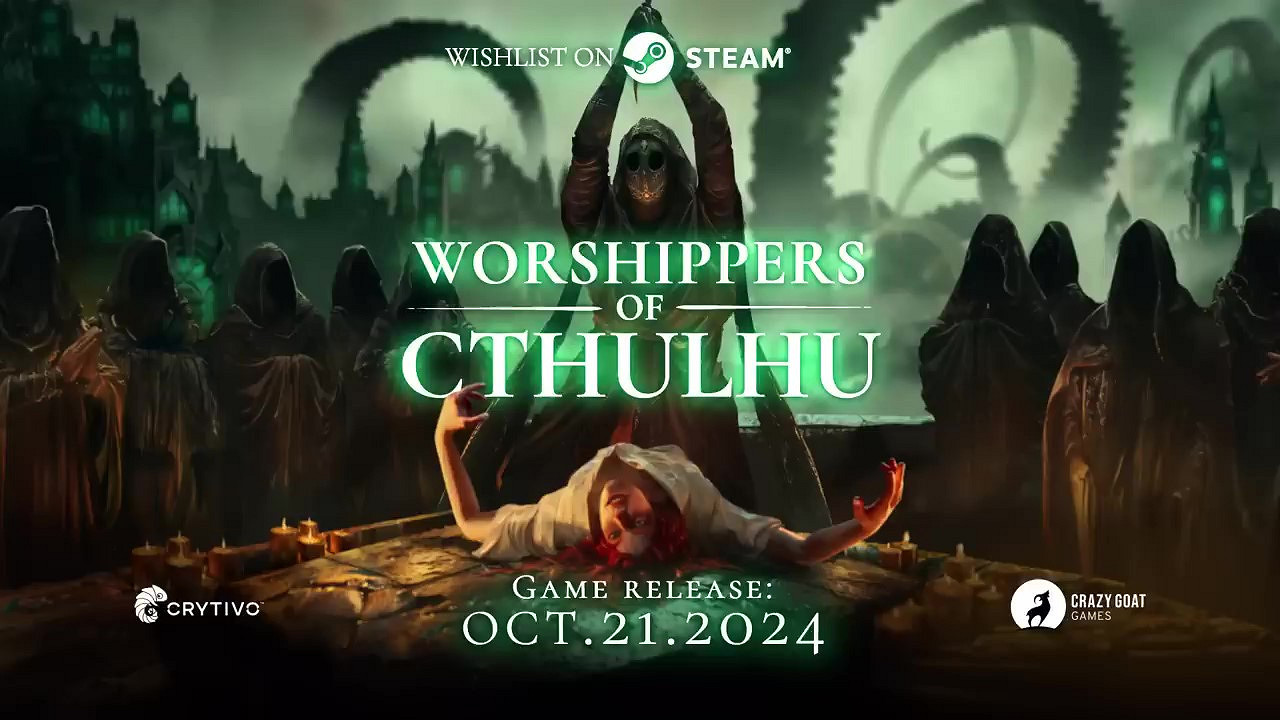 《克蘇魯的信徒》曝發售日預告 10月21日正式發售！