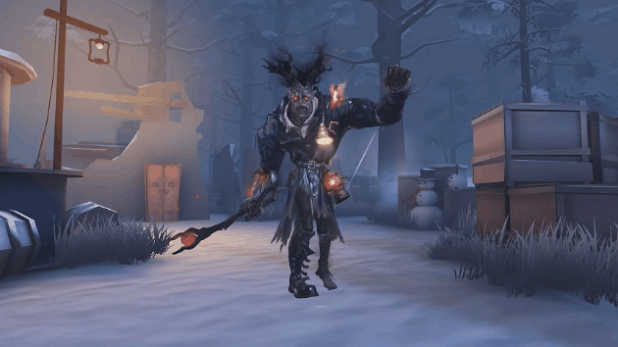 第五人格跛腳羊皮膚灰雲動態展示