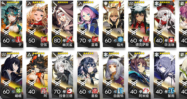 明日方舟幹員外號匯總