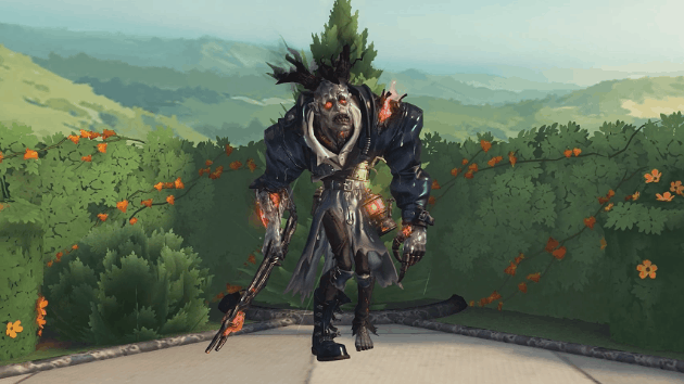 第五人格跛腳羊皮膚灰雲動態展示