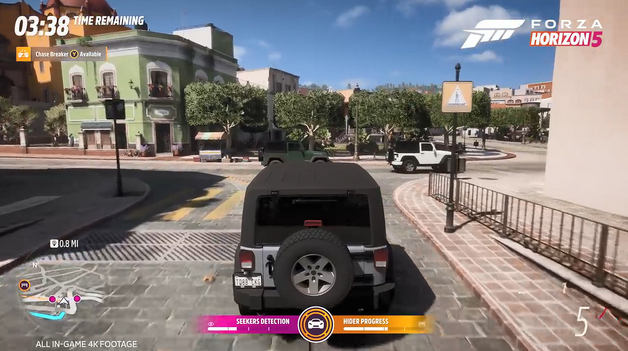 《極限競速：地平線5》全新免費多人模式“捉迷藏”