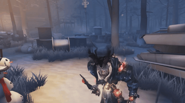 第五人格跛腳羊皮膚灰雲動態展示