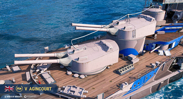 免費領取《戰艦世界》DLC租用阿金庫爾號(3天)! 免費領取《戰艦世界》DLC租用阿金庫爾號(3天)!