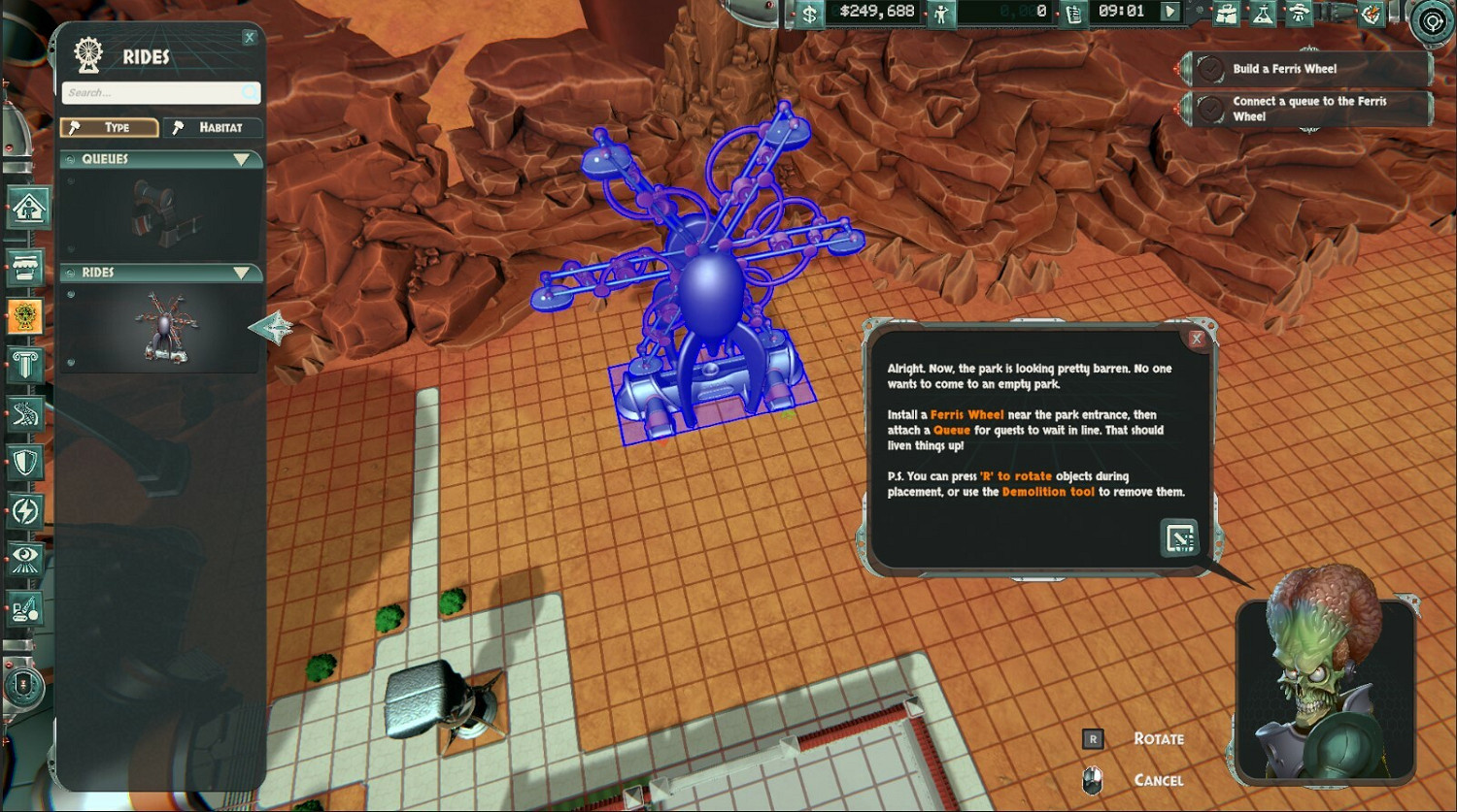 策略管理類遊戲《火星人鬧翻地球》公布 將於2025年推出搶先體驗版