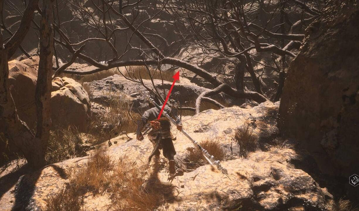 《黑神話悟空》黃風嶺打坐點位置 《黑神話悟空》黃風嶺打坐點位置