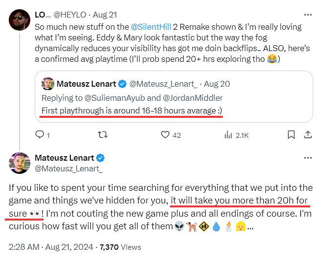 流程時長翻倍！《沉默之丘2：重製版》通關需16-18小時