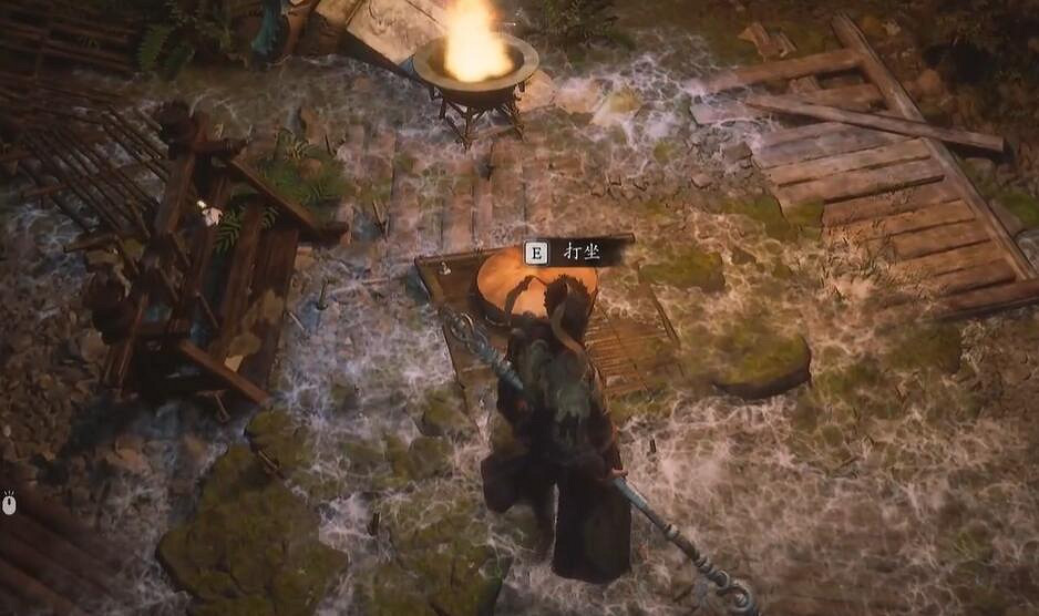 《黑神話悟空》盤絲嶺打坐點位置分享