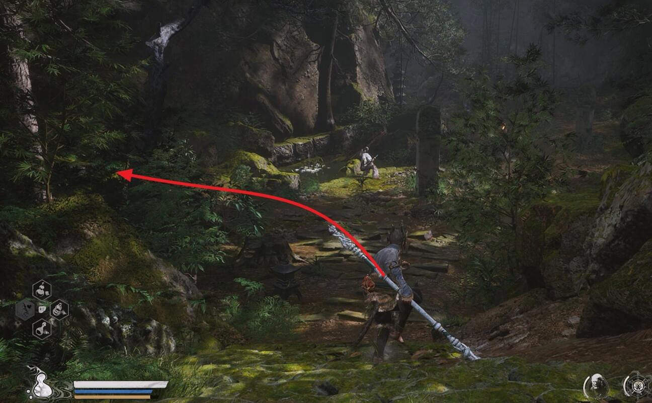 《黑神話悟空》黑風山打坐點位置介紹