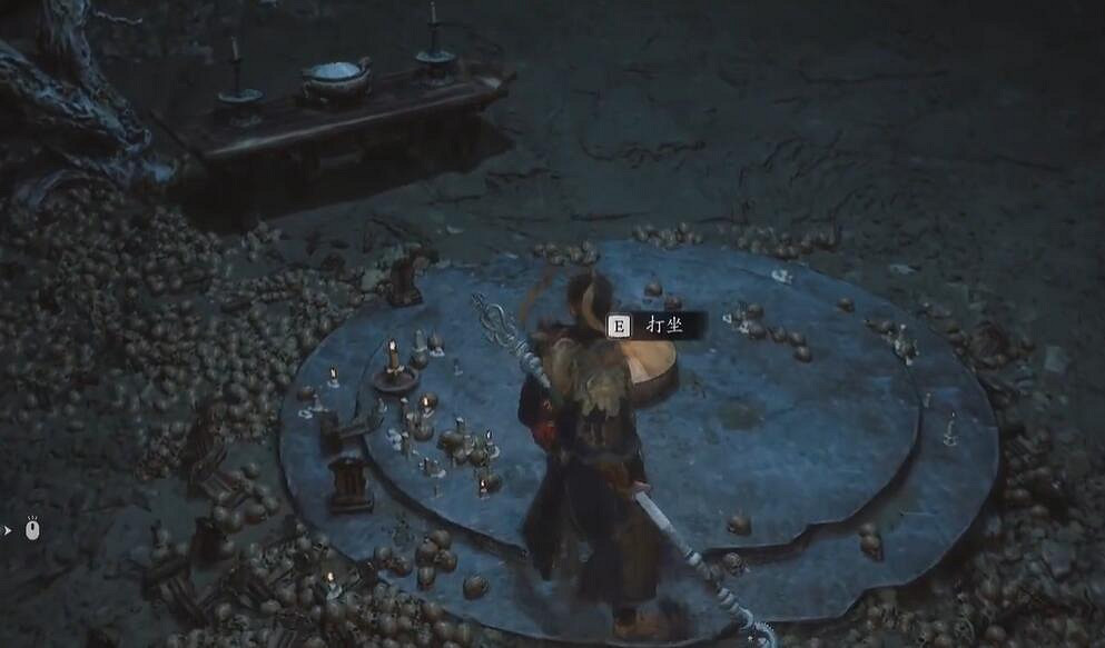 《黑神話悟空》盤絲嶺打坐點位置分享