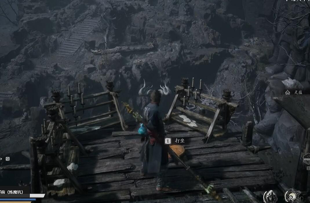 《黑神話悟空》火焰山打坐點位置一覽