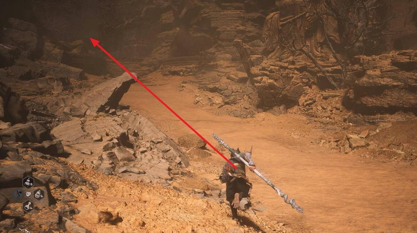 《黑神話悟空》黃風嶺打坐點位置 《黑神話悟空》黃風嶺打坐點位置