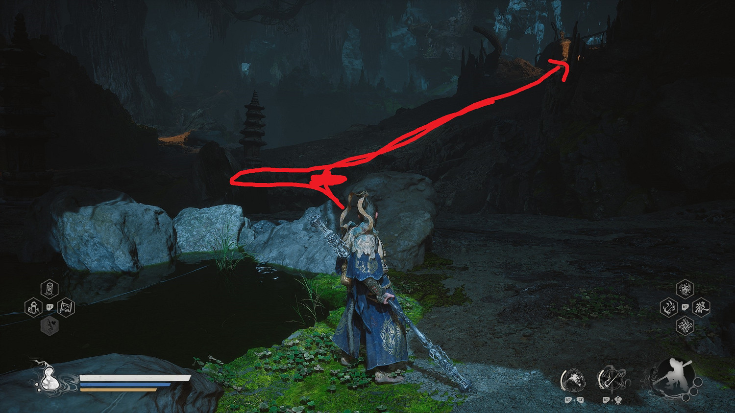 《黑神話悟空》巧線死結四十七難達成方法