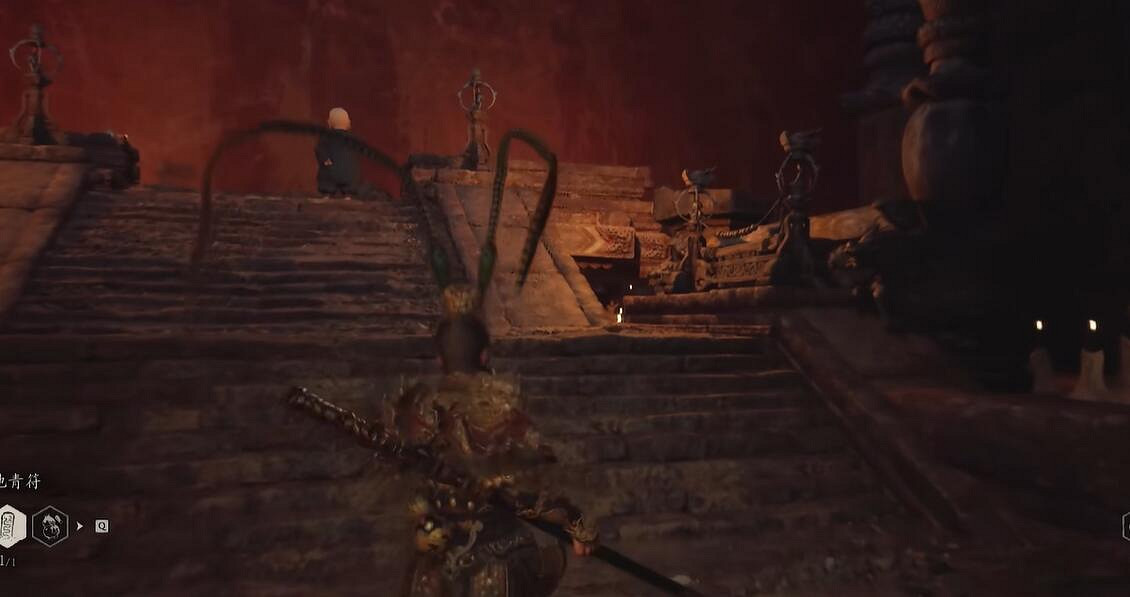 《黑神話悟空》第三章隱藏地圖進入方法