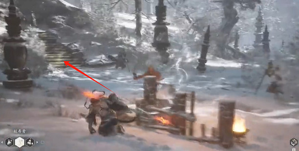 《黑神話悟空》極樂谷塔林位置介紹 《黑神話悟空》極樂谷塔林位置介紹