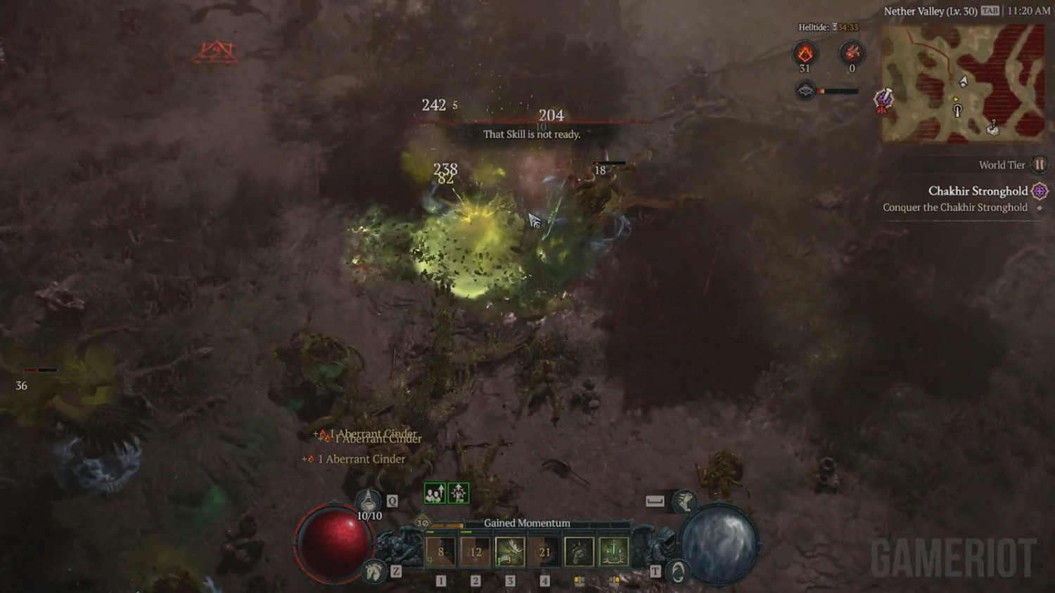 《暗黑破壞神4：憎恨之軀》新職業靈巫科隆展12分鐘試玩