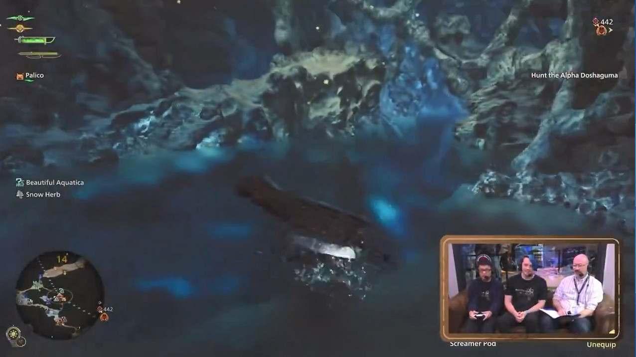 《魔物獵人：荒野》“水下區域”展示 2025年發售