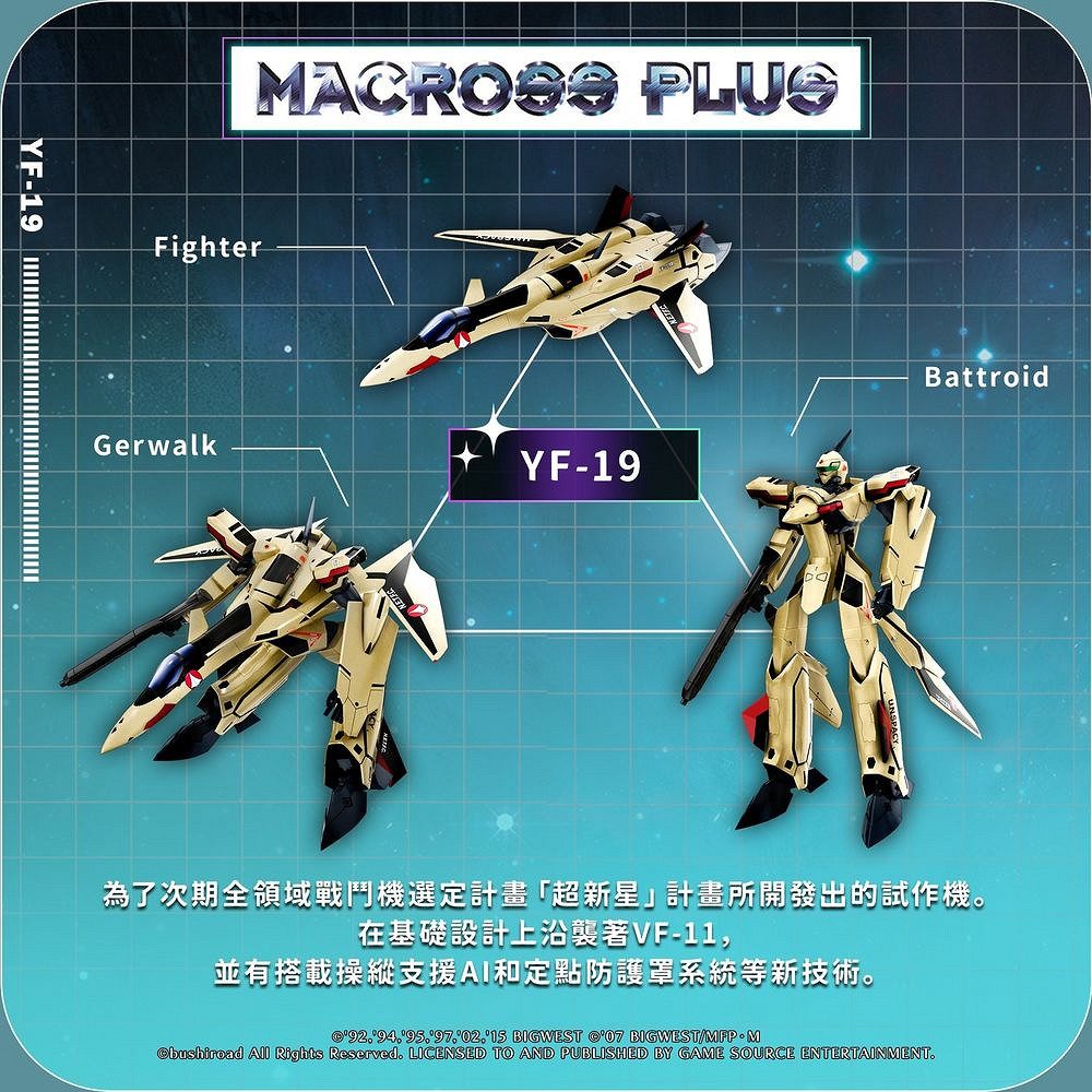 跨越系列《超時空要塞：射擊洞察》亞洲版定檔11月