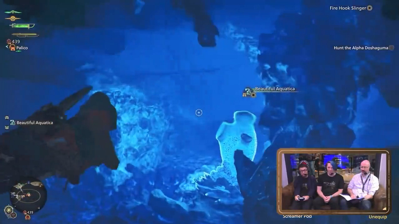 《魔物獵人：荒野》“水下區域”展示 2025年發售