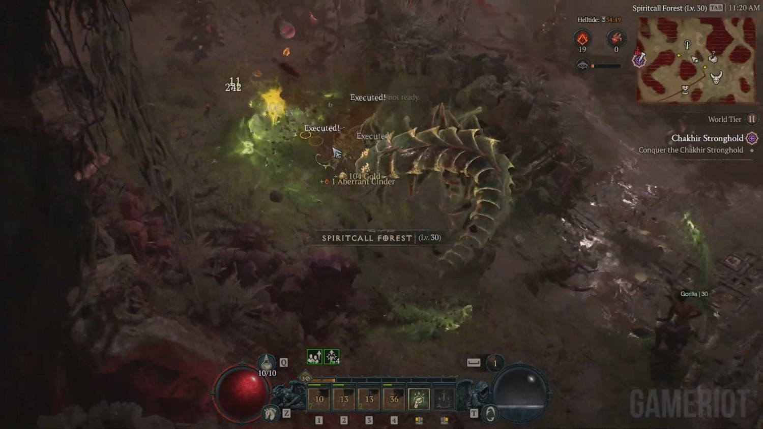 《暗黑破壞神4：憎恨之軀》新職業靈巫科隆展12分鐘試玩