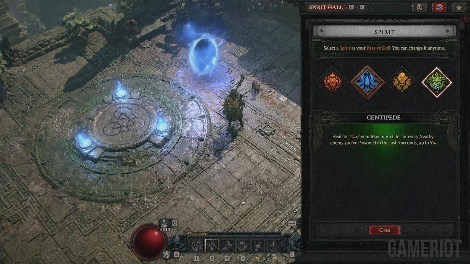 《暗黑破壞神4：憎恨之軀》新職業靈巫科隆展12分鐘試玩