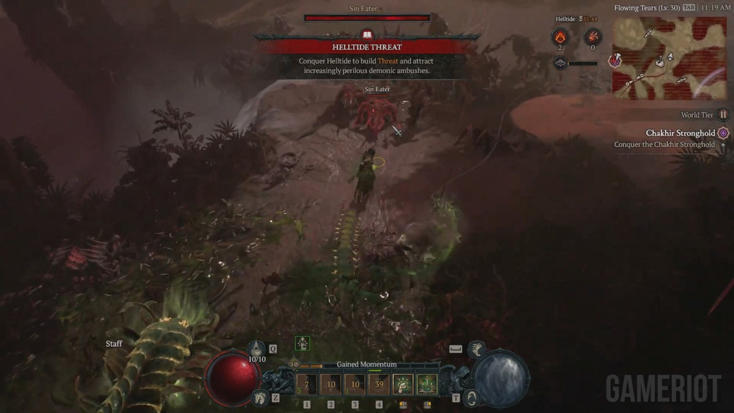 《暗黑破壞神4：憎恨之軀》新職業靈巫科隆展12分鐘試玩